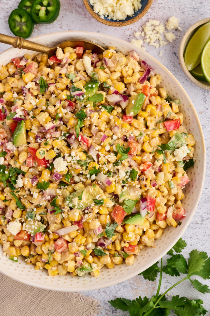 Elotes-Inspired Mexican Street Corn Salad: A Summer Must-Have